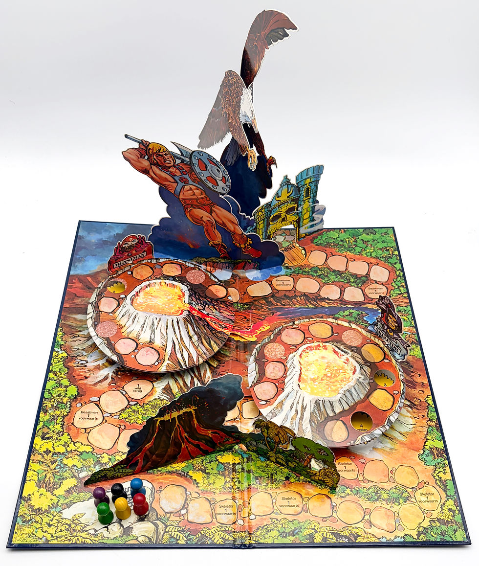 Thumbnail: He-Man And The Masters Of The Universe 3D Pop-up Board Game Complete 1984