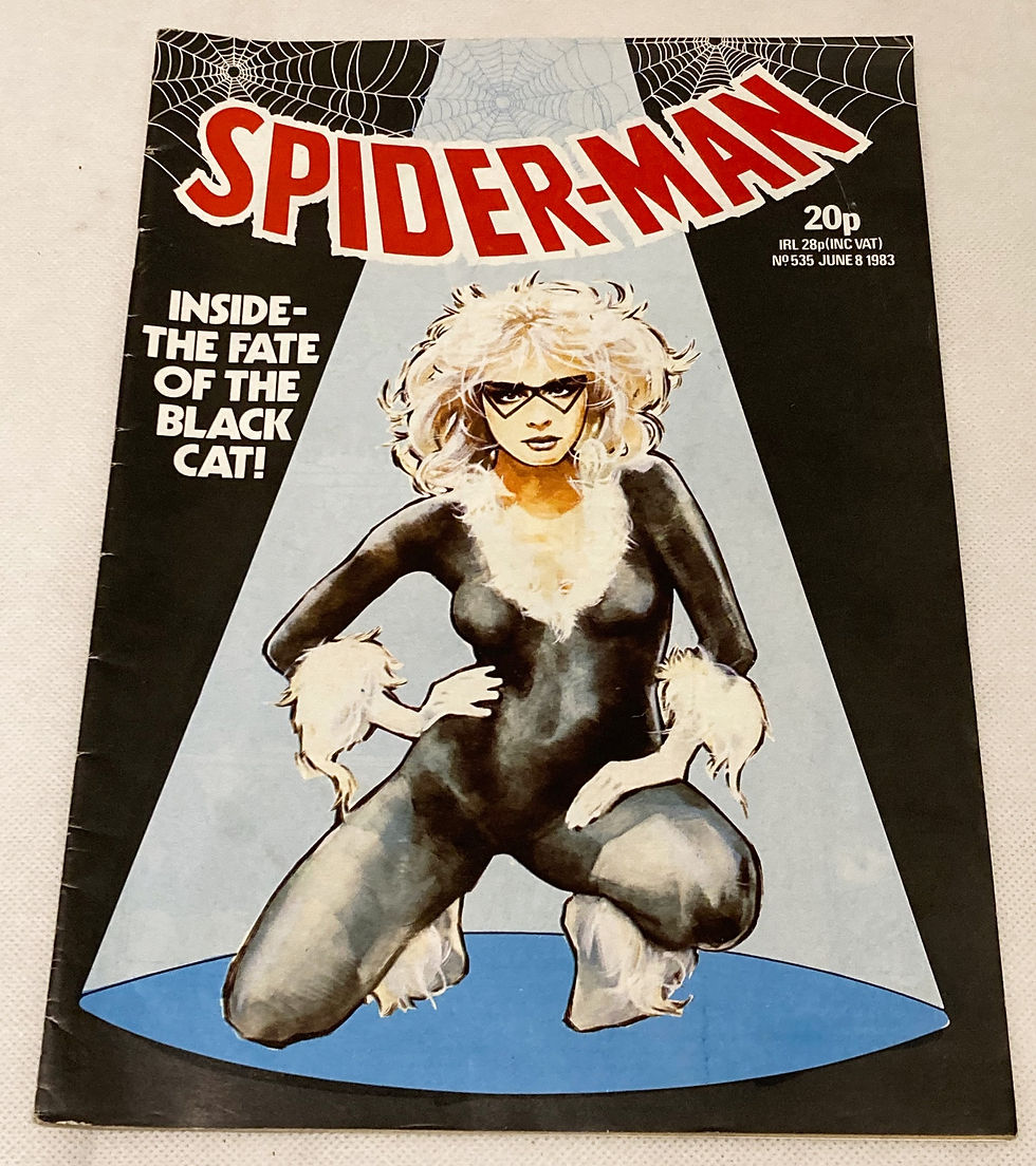 Thumbnail: Spider-Man Comic Set Marvel With Posters 1983/1985