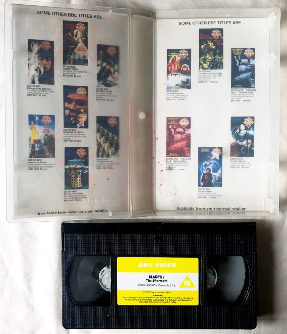 Thumbnail: Blakes 7 Aftermath VHS 1990