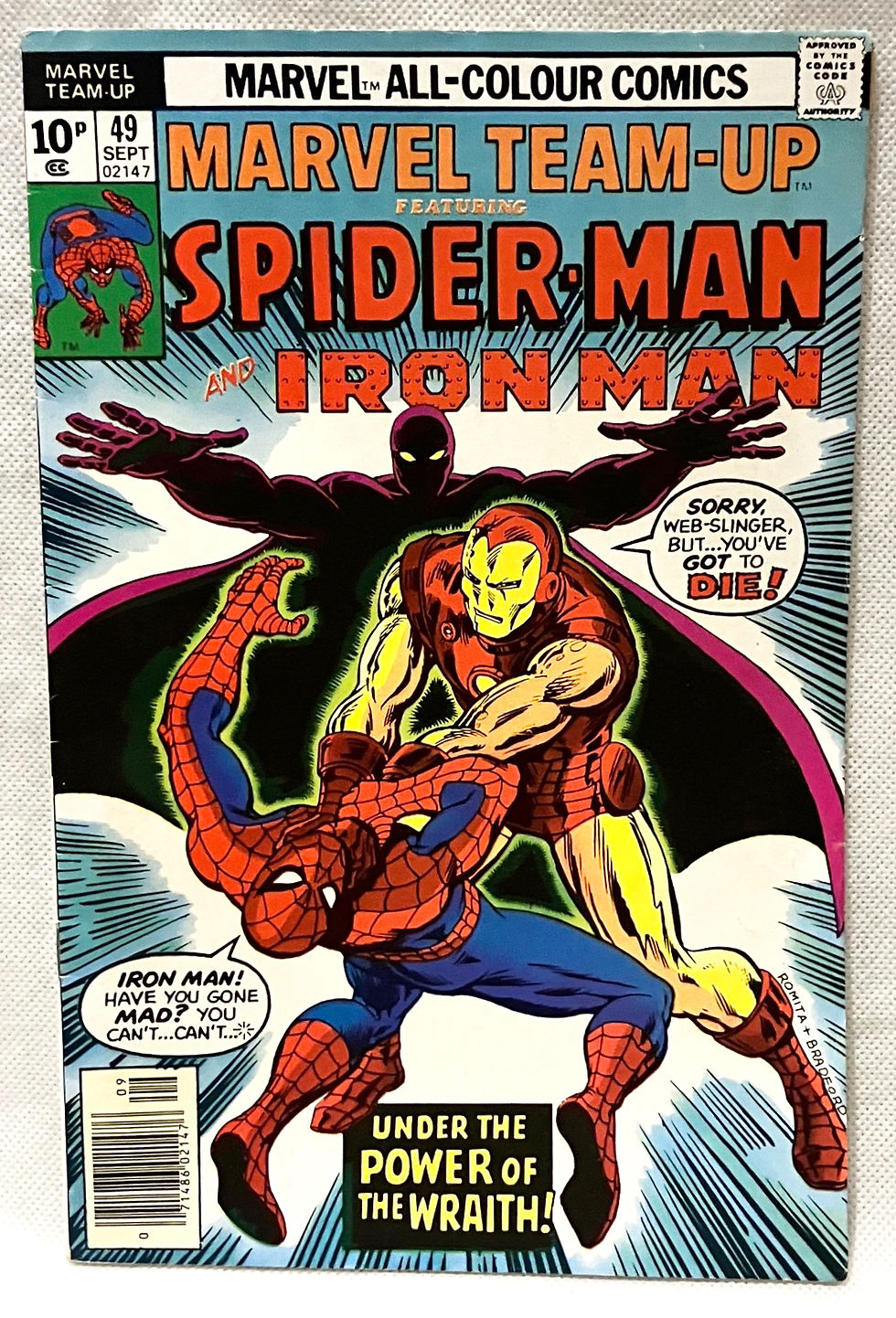 Marvel Team-Up 49 Spider-Man And Iron Man Marvel 1976