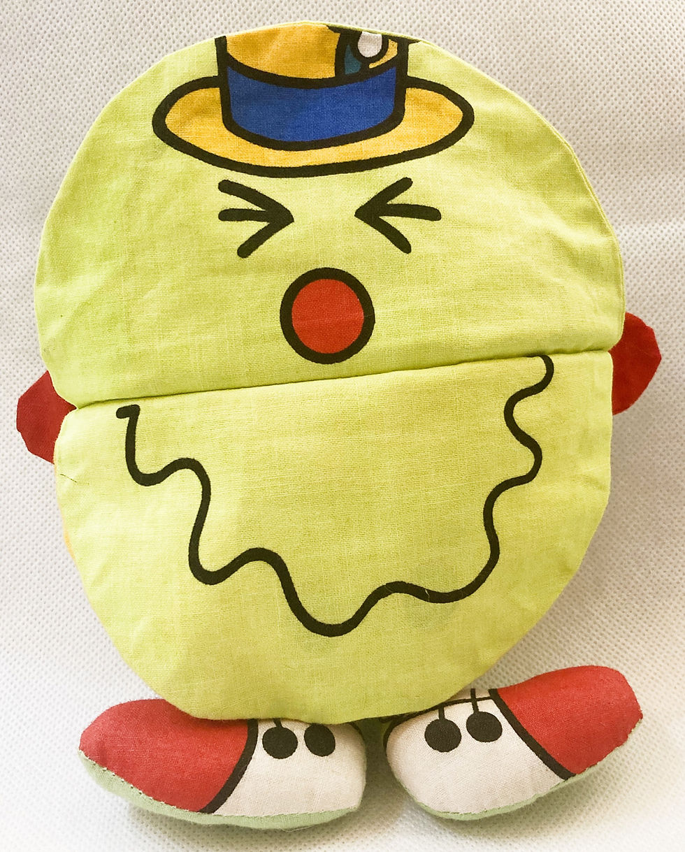 Thumbnail: Mr Men Face Flip Plush 1981