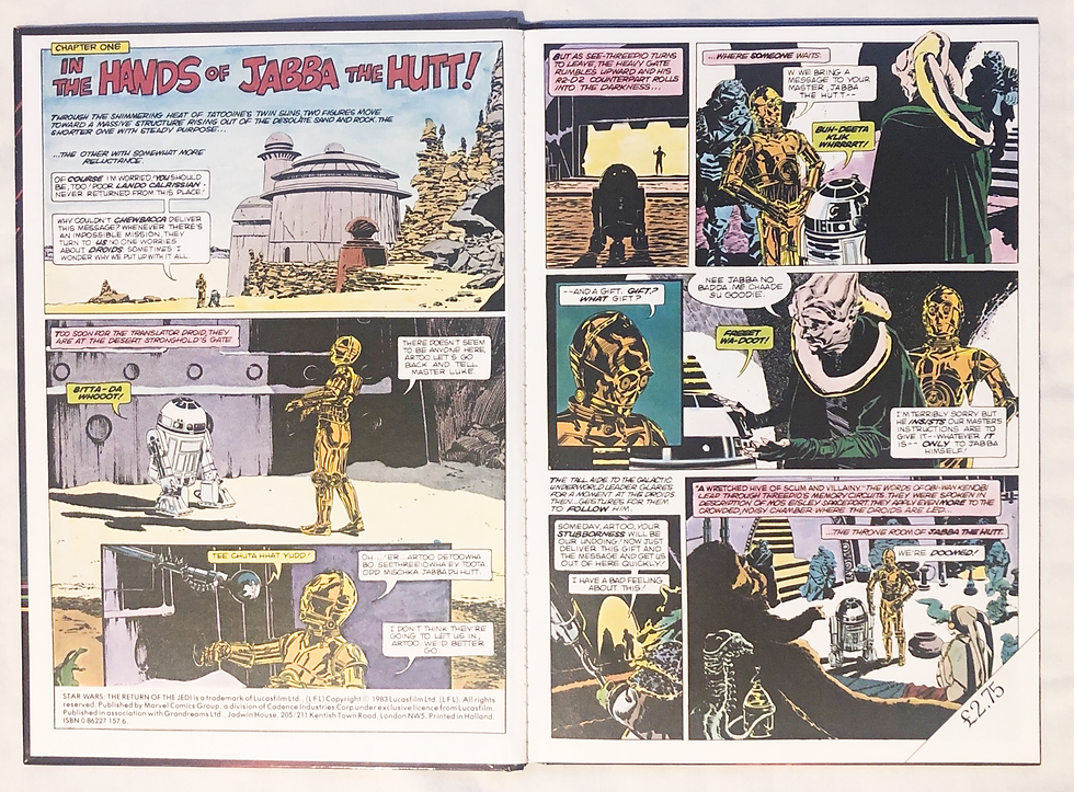 Thumbnail: Star Wars Return Of The Jedi Annual  1983