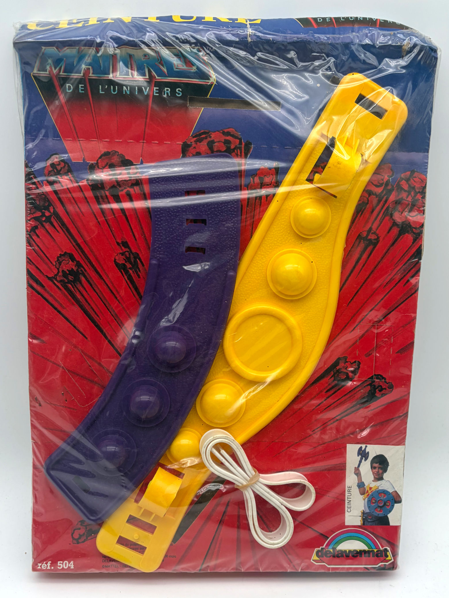 He-Man And The Masters Of The Universe Roleplay Belt Delavennat 1984