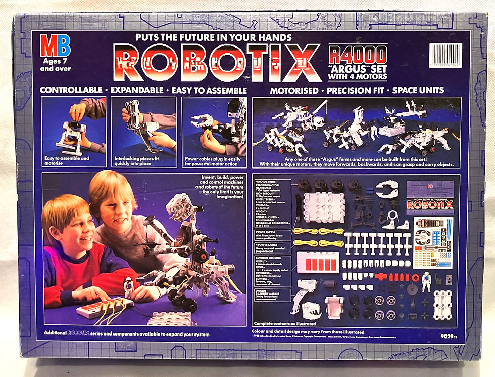 Thumbnail: Robotix R4000 Argus Set Unchecked MB 1986