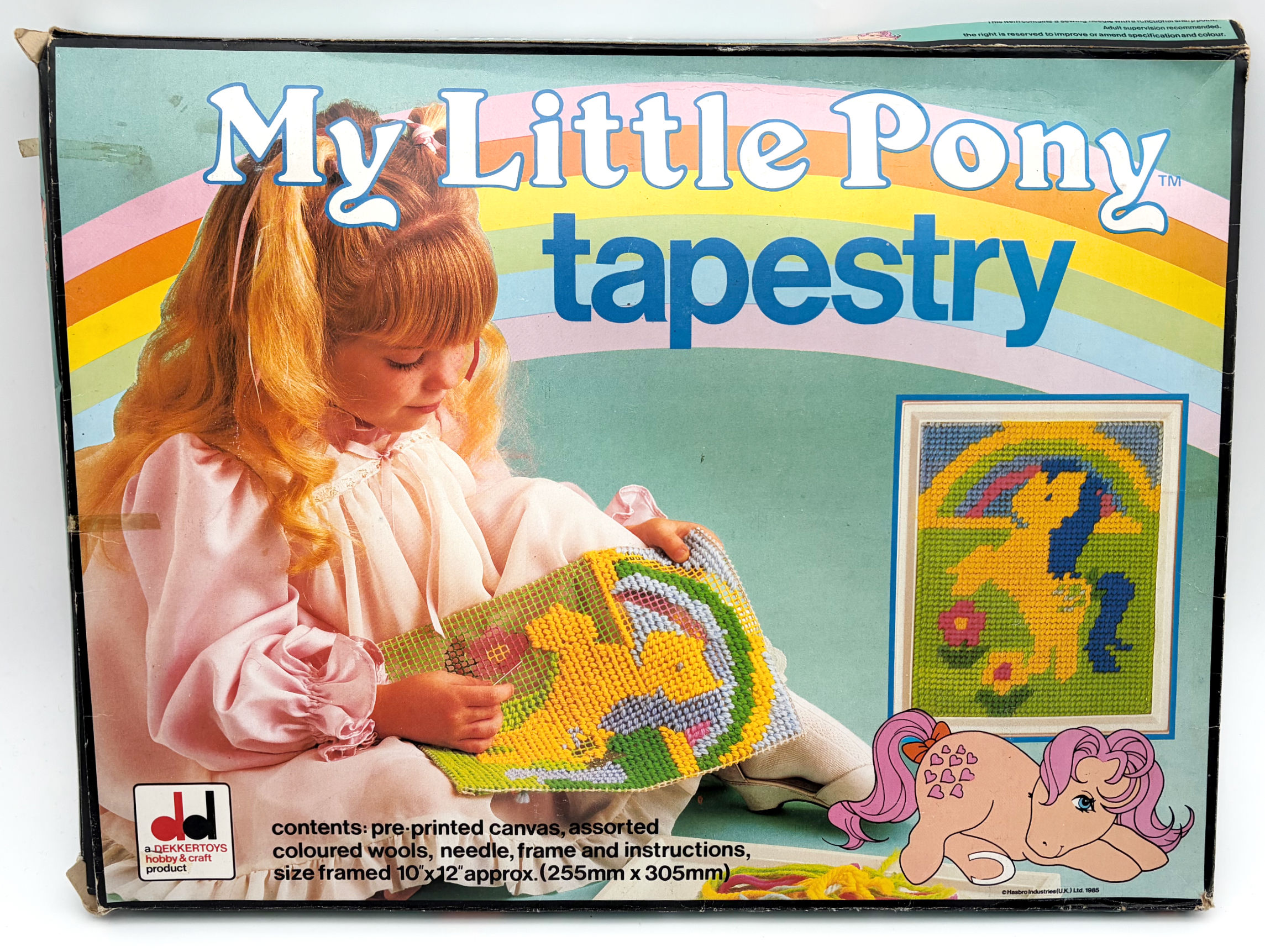My Little Pony Tapestry Dekkertoys 1985 S
