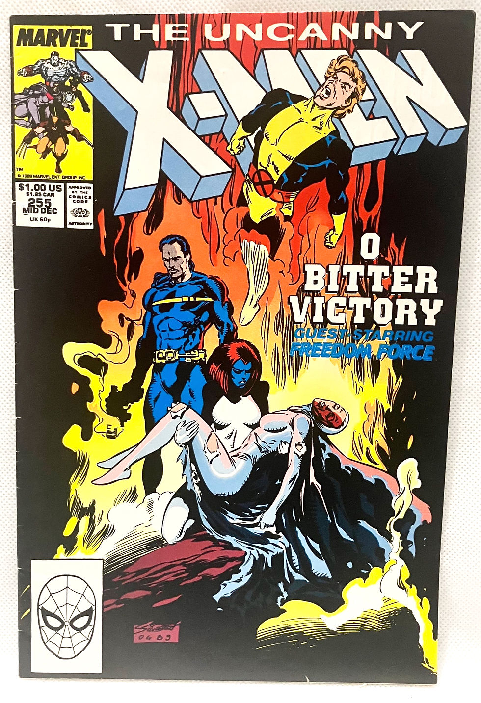 The Uncanny X-Men No 255 Marvel 1989