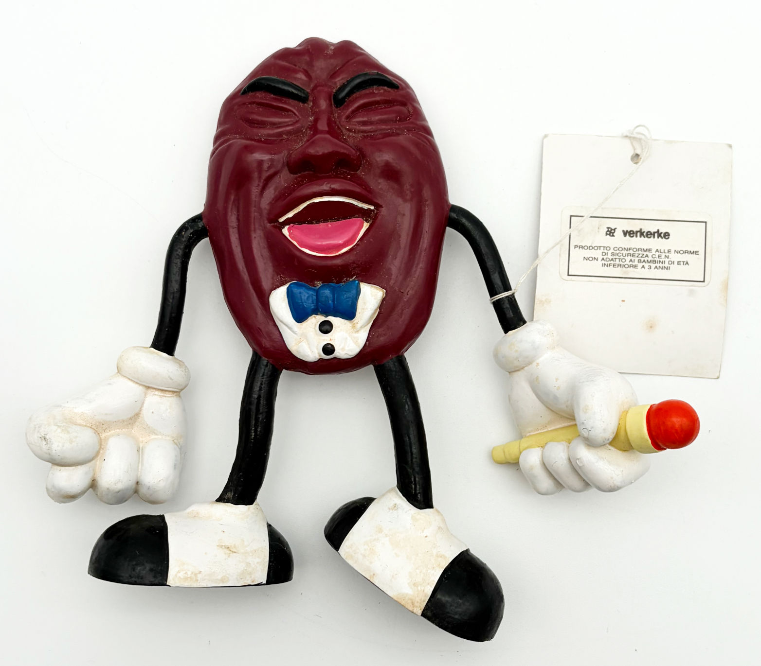 California Rasins 6'' Bendy PVC Applause 1987 S