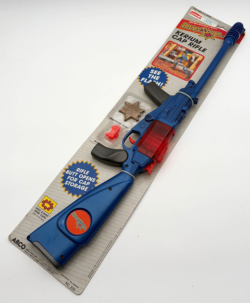 Thumbnail: BraveStarr Kerium Cap Rifle 28" Arco 1986 S