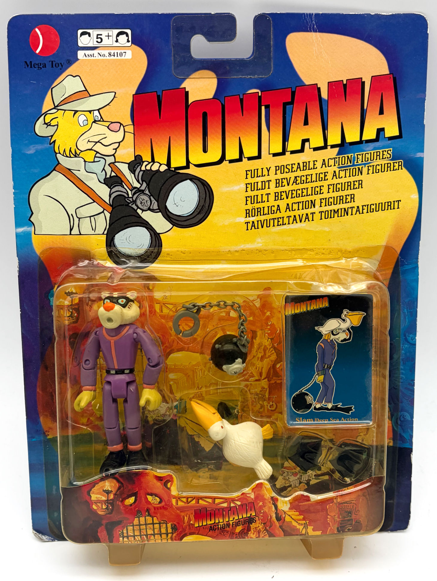 Montana Slam Deep Sea Action Mega Toys 1996