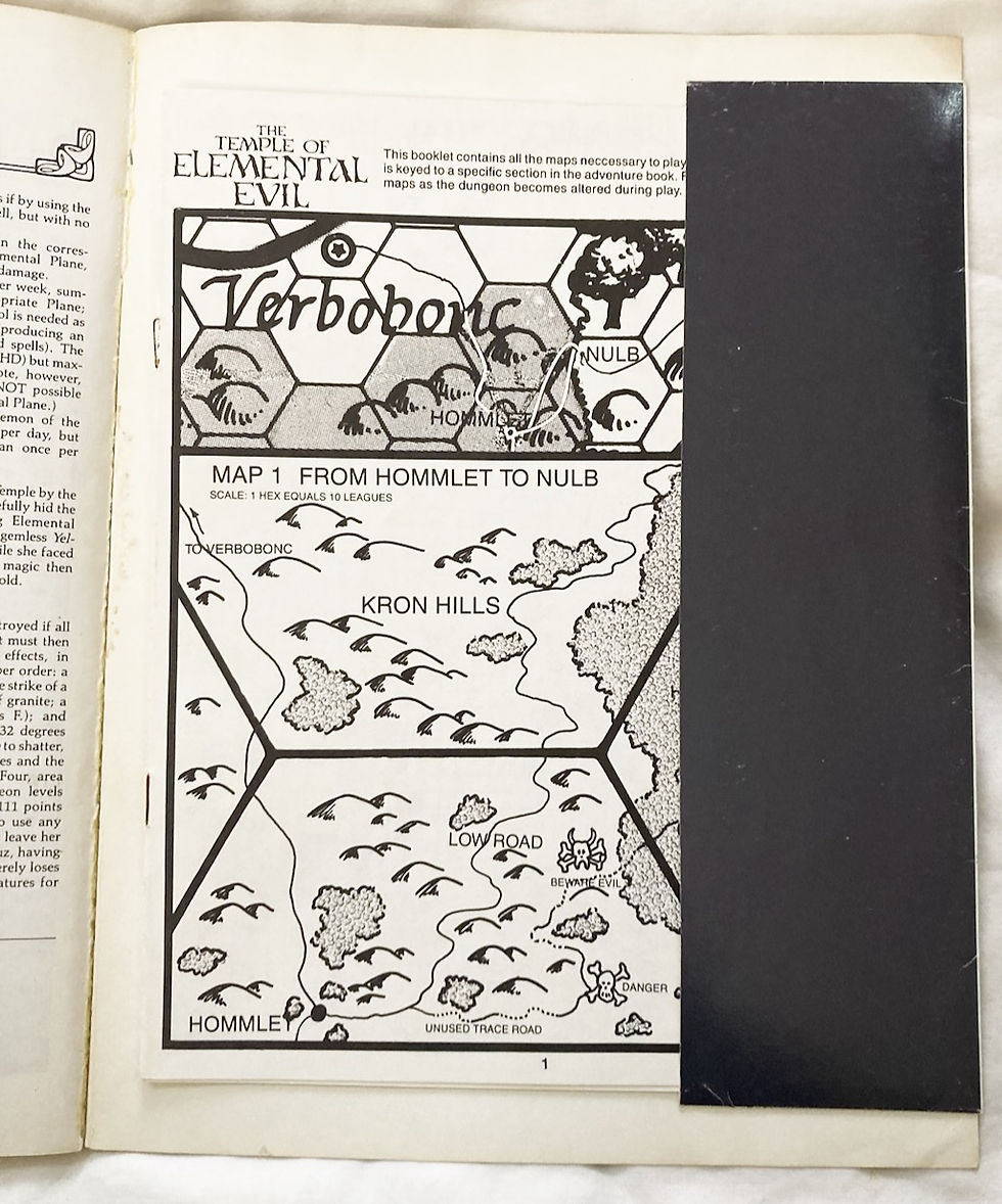 Thumbnail: Advanced Dungeons & Dragons The Temple Of Elemental Evil TSR 1985