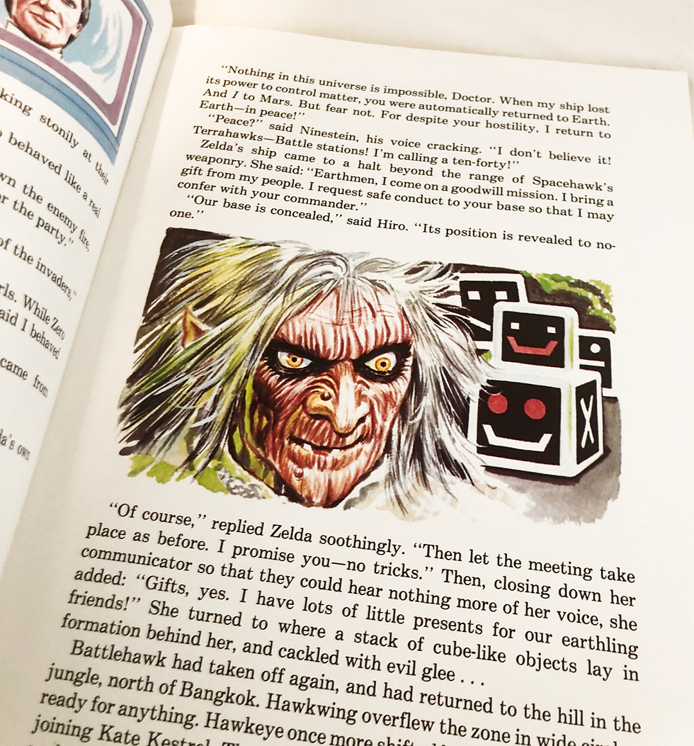 Thumbnail: Terrahawks Storybook 1983