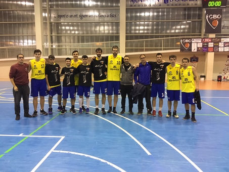 SÈNIOR MASCULÍ Jornada 12 (lliga regular) CB ONDARA 56 – 39 CB MARTINEZ VALLS.