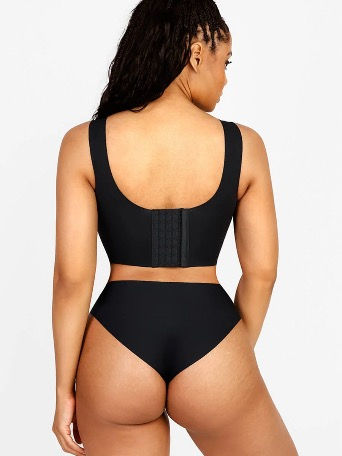 Thumbnail: The Bodi8 Adjustable Shaping Bra For Breast Lifting With Back Compression 
