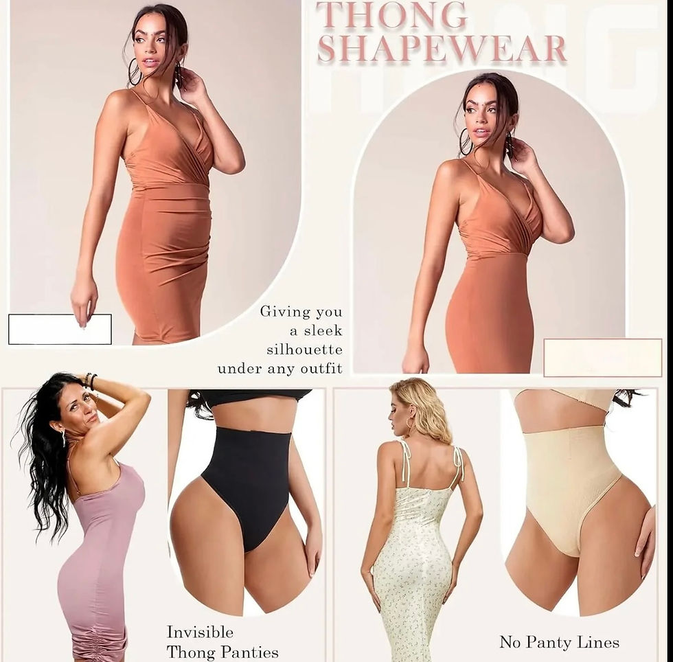 Thumbnail: The Bodi8 Mid-High Hip Lifting & Waist Compression Shaper Panties 