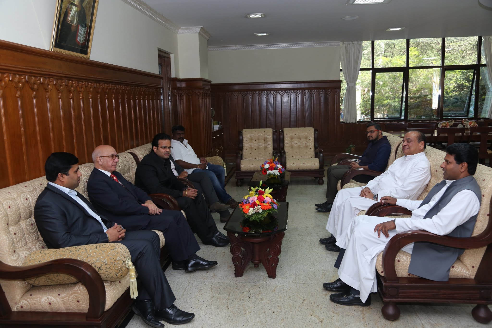 Christ University interaction