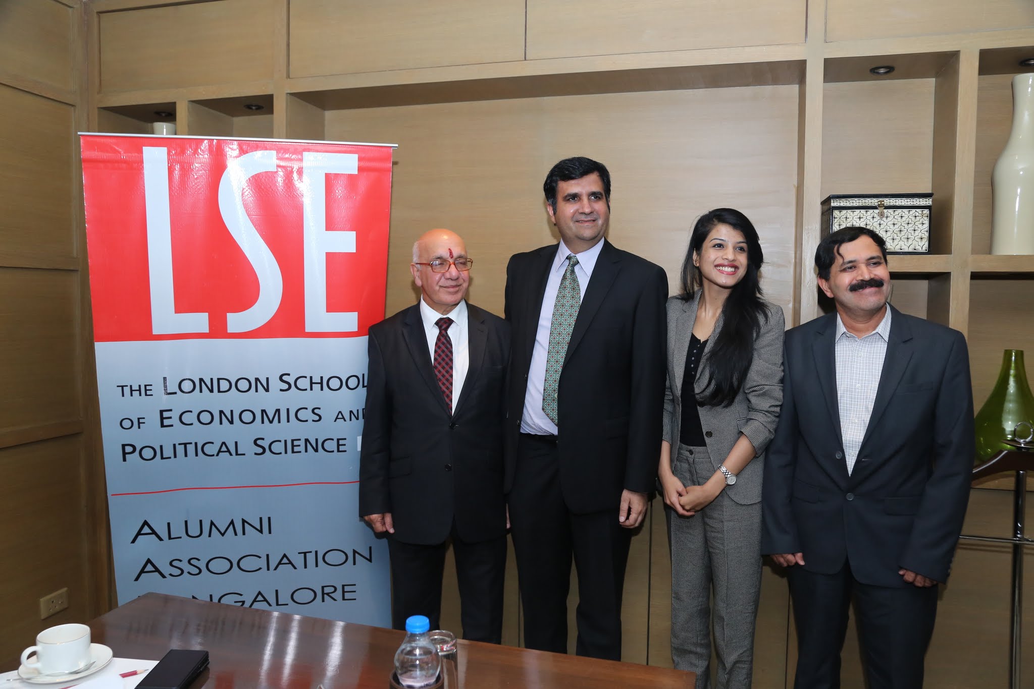 With LSE Alumnia assn Bangalore