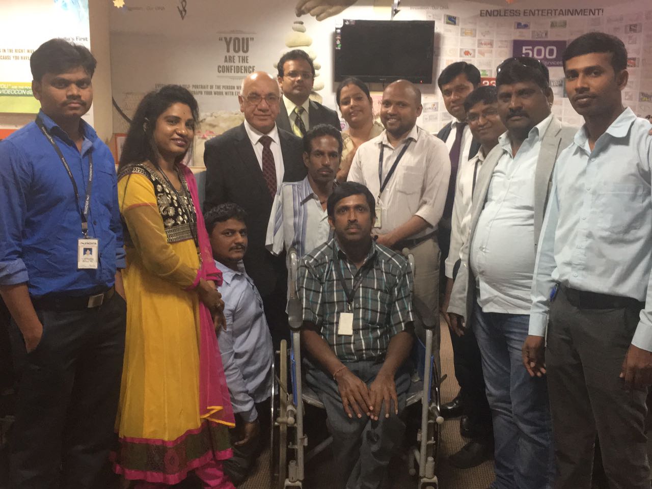 Interaxn with physically challenged