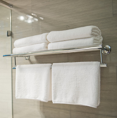 serviettes de l'hôtel