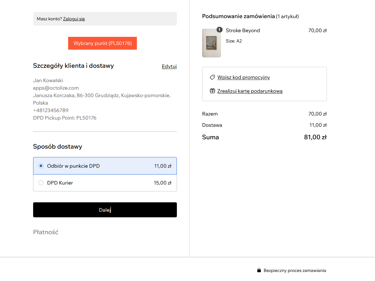 DPD Polska screenshot 3