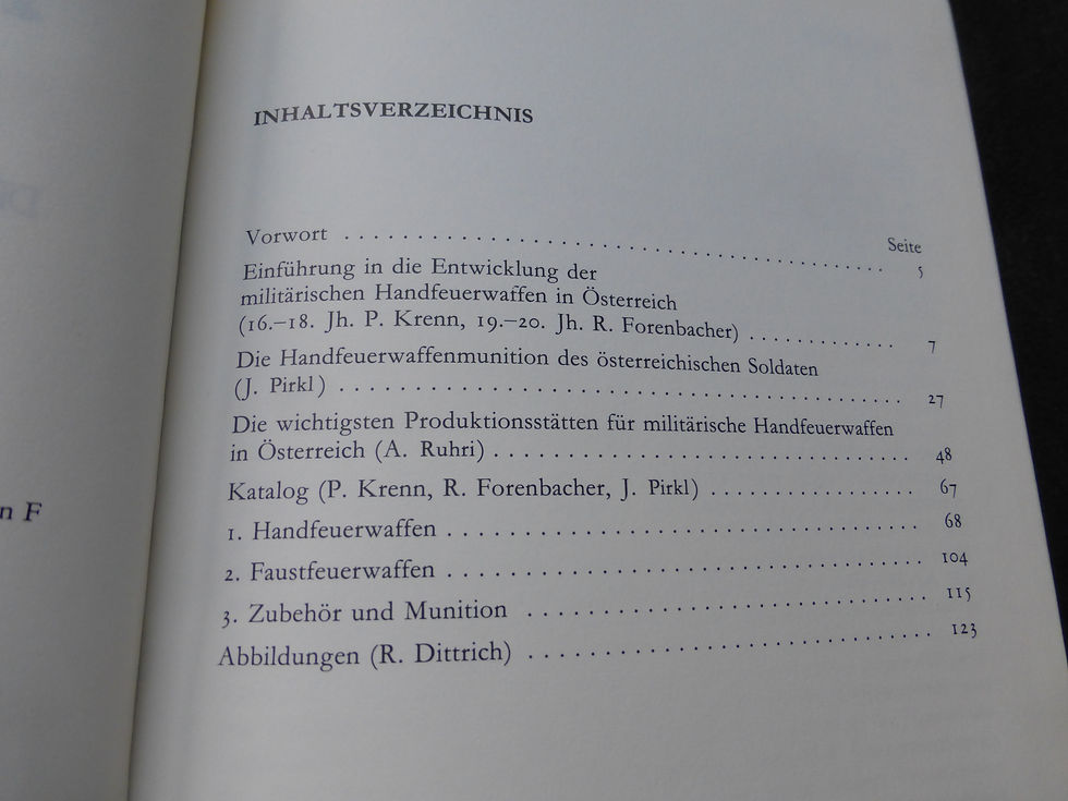 Miniaturbild: Handfeuerwaffen des österreichischen Soldaten