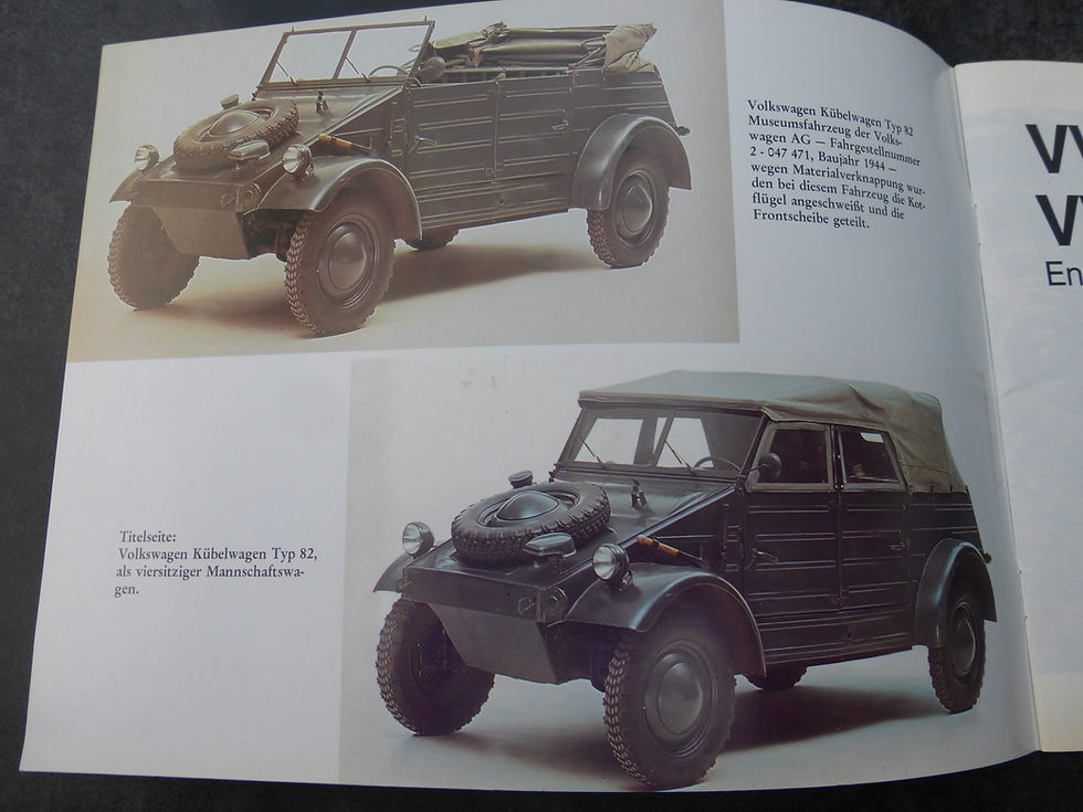 Miniaturbild: VW-Kübelwagen und Schwimmwagen