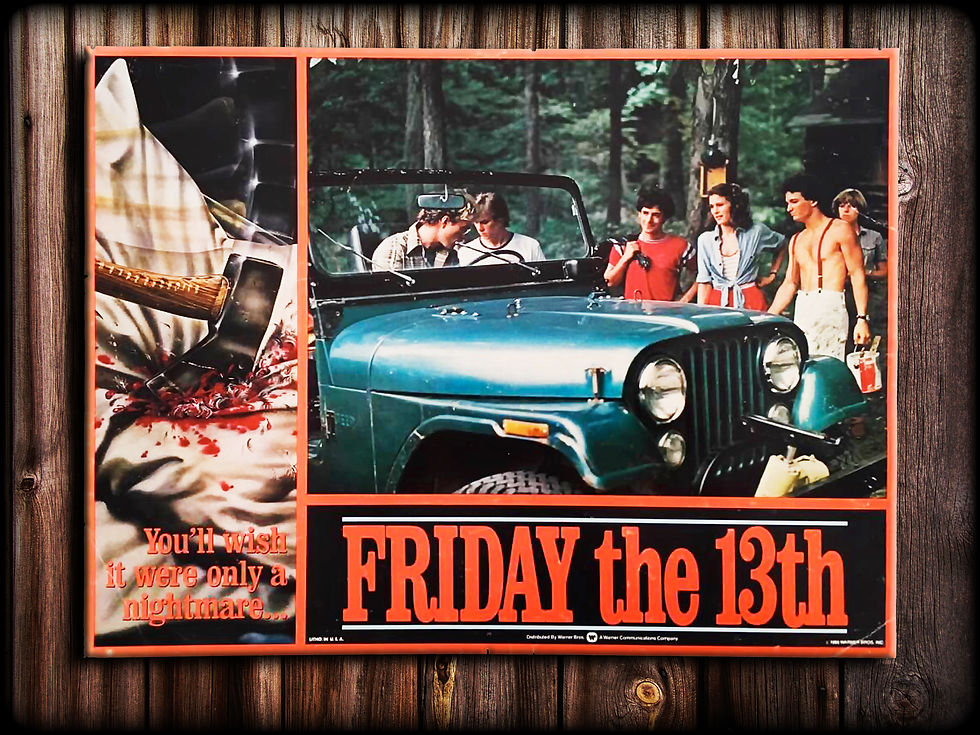 Thumbnail: FRIDAY THE 13th canvas (Arrival)