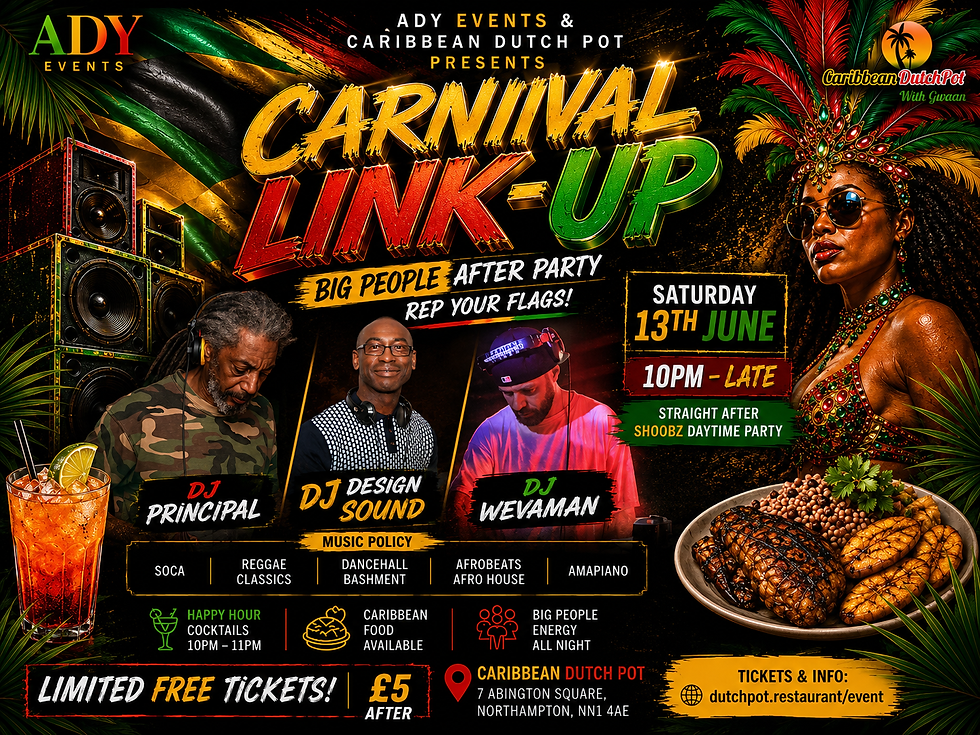 CARNIVAL LINK-UP – BIG PEOPLE AFTER PARTY