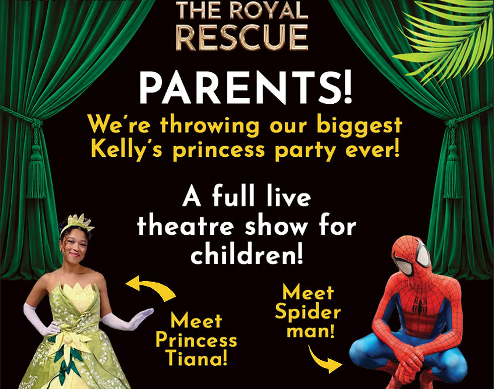 Princess Lunch With SpiderMan