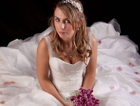Photograph of bride taken by DHWeddings