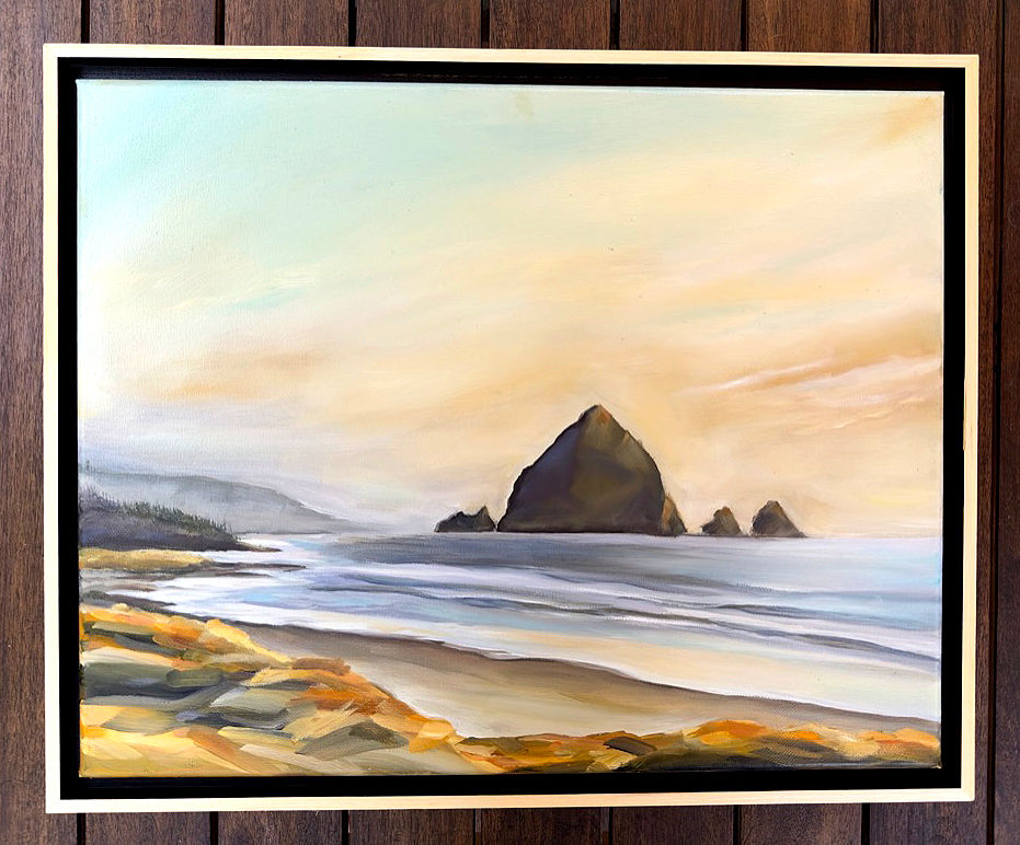 Thumbnail: Misty Coastal Sunset 16x20
