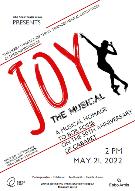JOY - The Musical (2022) Espoo