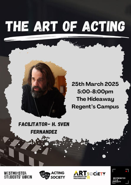 The Art of Acting Masterclass (2025) London