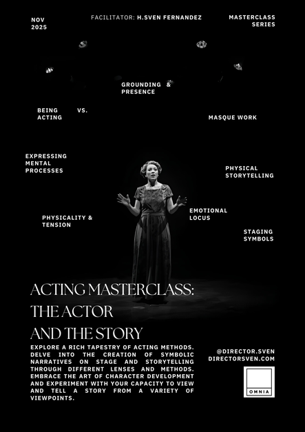 The Actor and The Story Masterclass (2025) Espoo