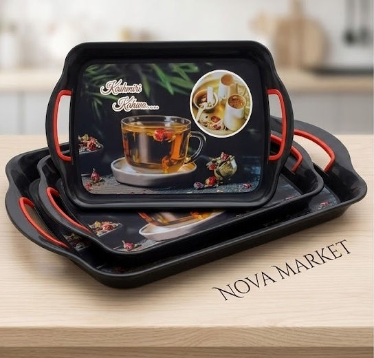 Isazora Serving Tray Set of 3 Pcs