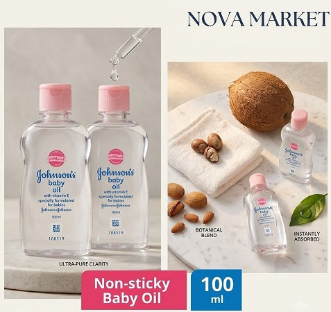 Johnson's baby Baby Oil with vitamin E