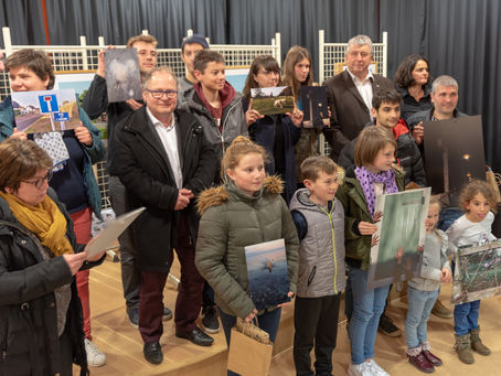 La remise des prix du concours de photographies