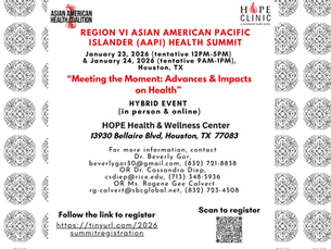 2026 AAPI Health Summit