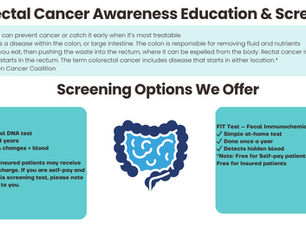 Colorectal Cancer Awareness Education & Screening