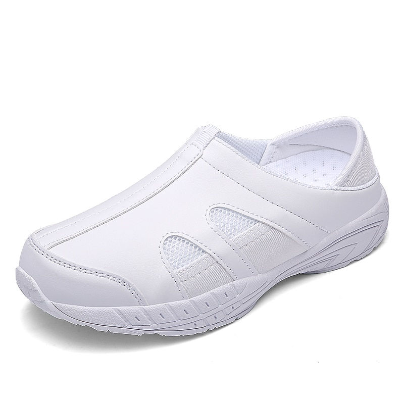 Thumbnail: Flat Shoes, White Sneakers, Nurse Shoes
