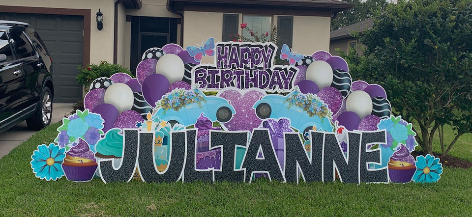Birthday Yard Sign