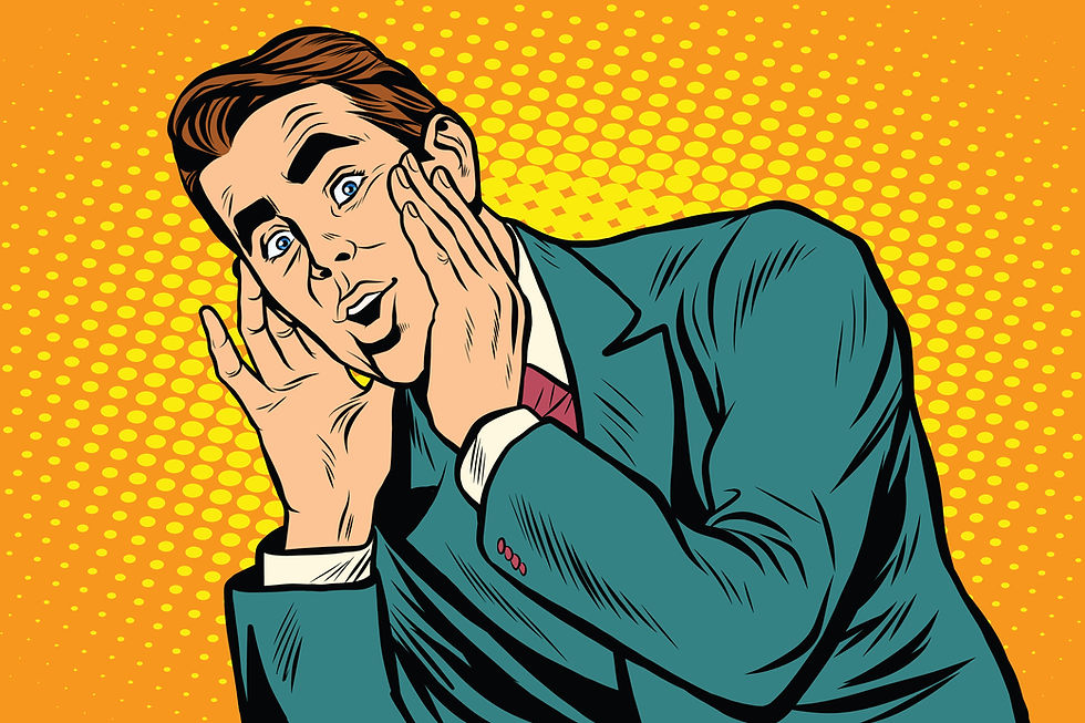 Alt text: Man calling out for attention, reflecting a job seeker trying to get noticed after applying for hundreds of jobs