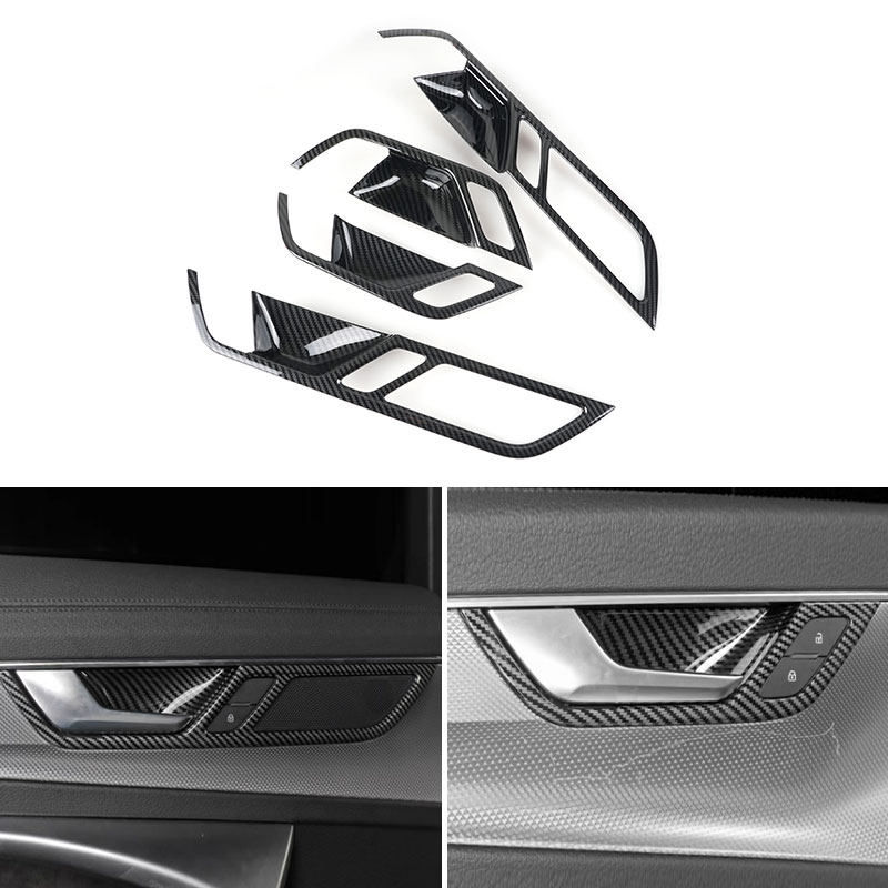 For Audi A6 C8 2019 2020 2021 2022 Car Interior Accessories Door Handle Bowl Pan