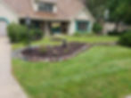 Front beds Sept 2018 landscape project N