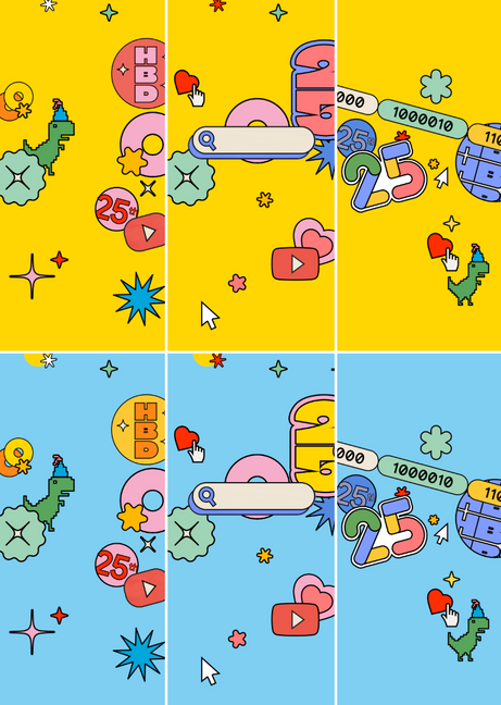 25th B Day Screensavers