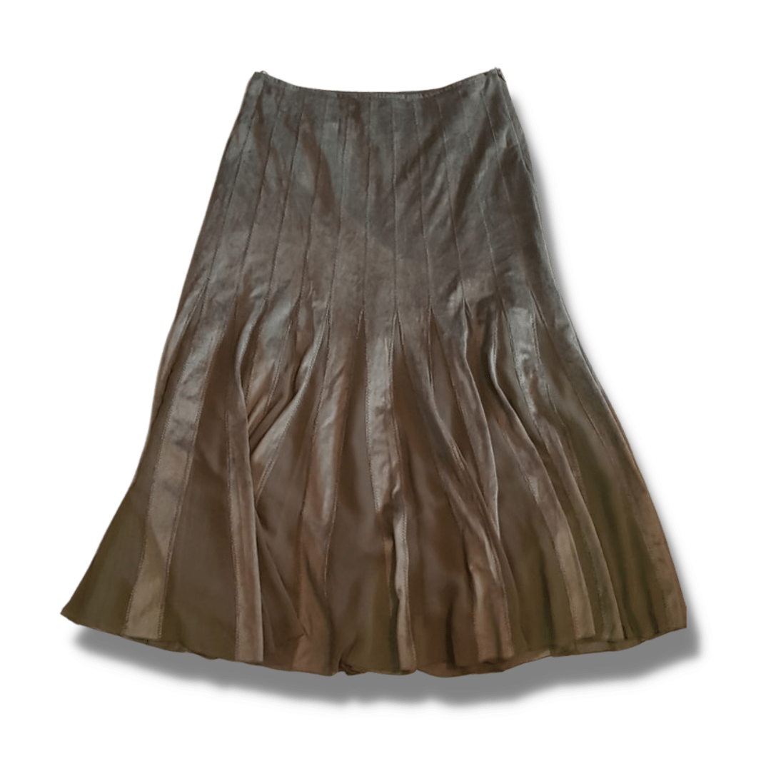 Marks and Spencer. Dark green skirt. Size 12. Regular length.