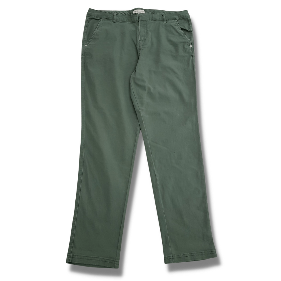 F&F sage green jeans uk14