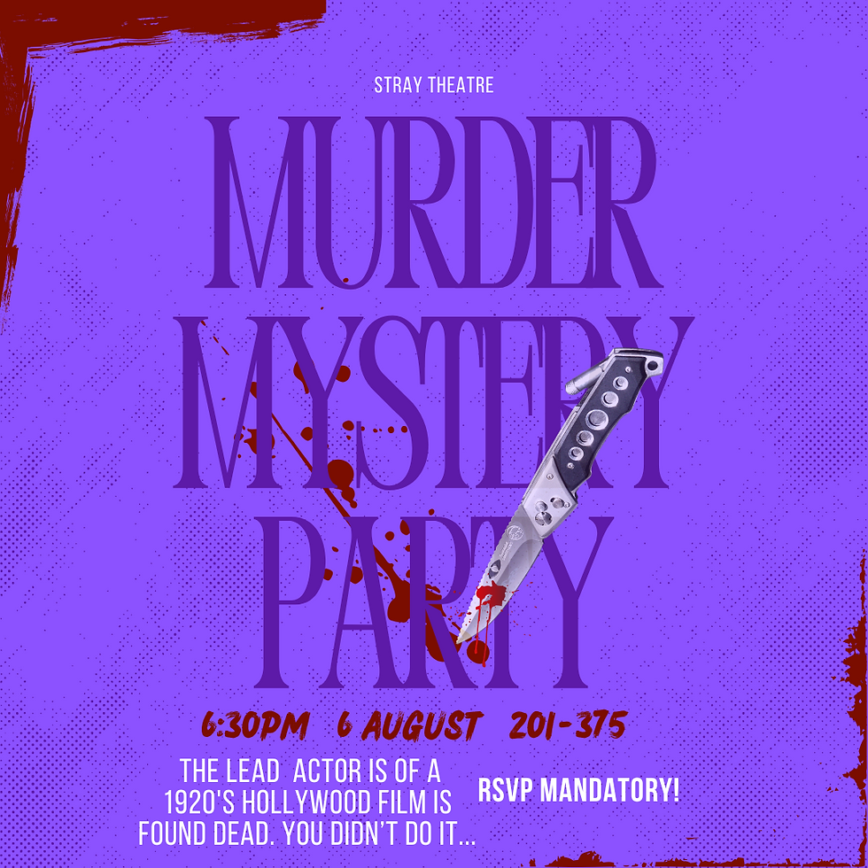 Stray's Murder Mystery Night