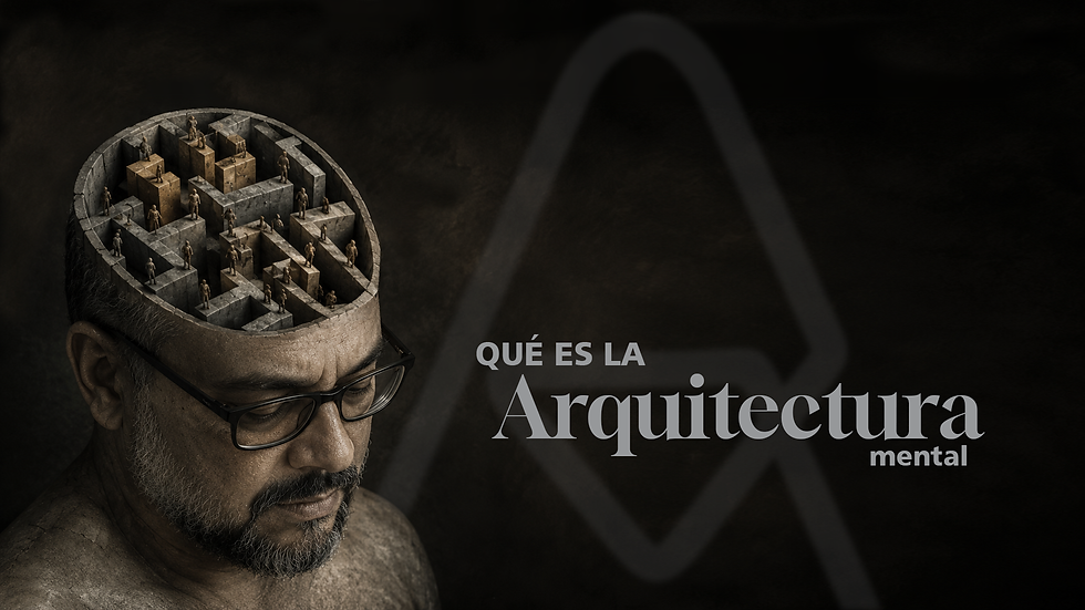 Qué es la arquitectura mental y cómo influye en tus patrones