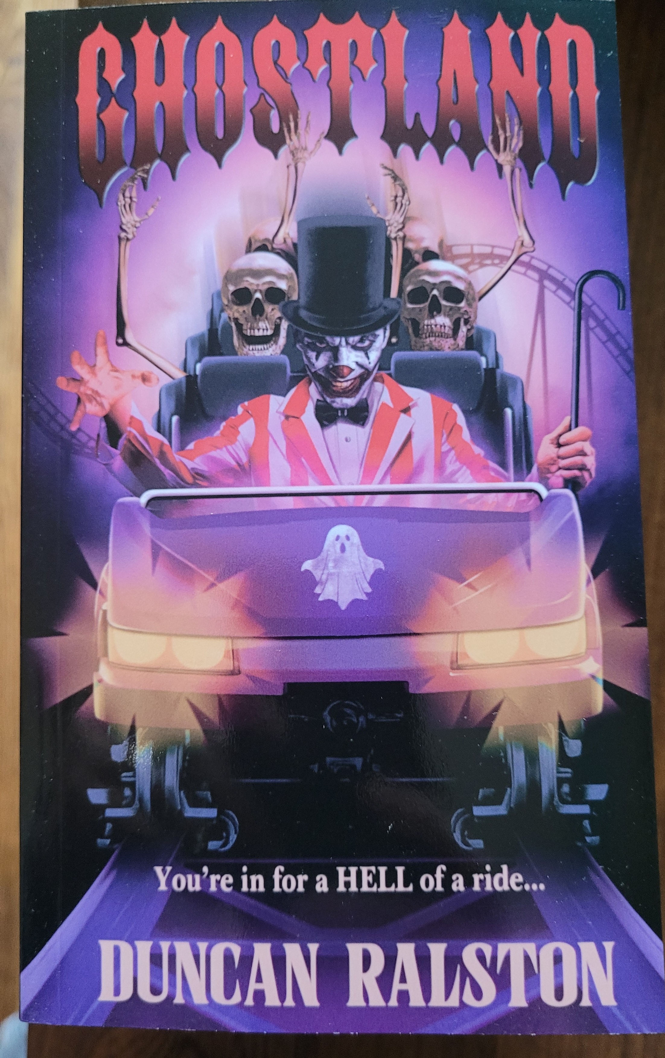 GHOSTLAND Vintage Edition Paperback (Signed)