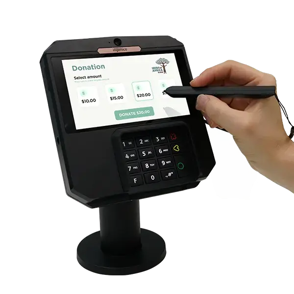 Ingenico-point-of-sale-terminal- PIN-pad-solution-touchscreen-display-keypad-payment-system-retail-businesses-innovative